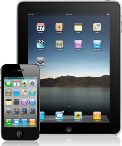 iPad iPhone compatable website designer